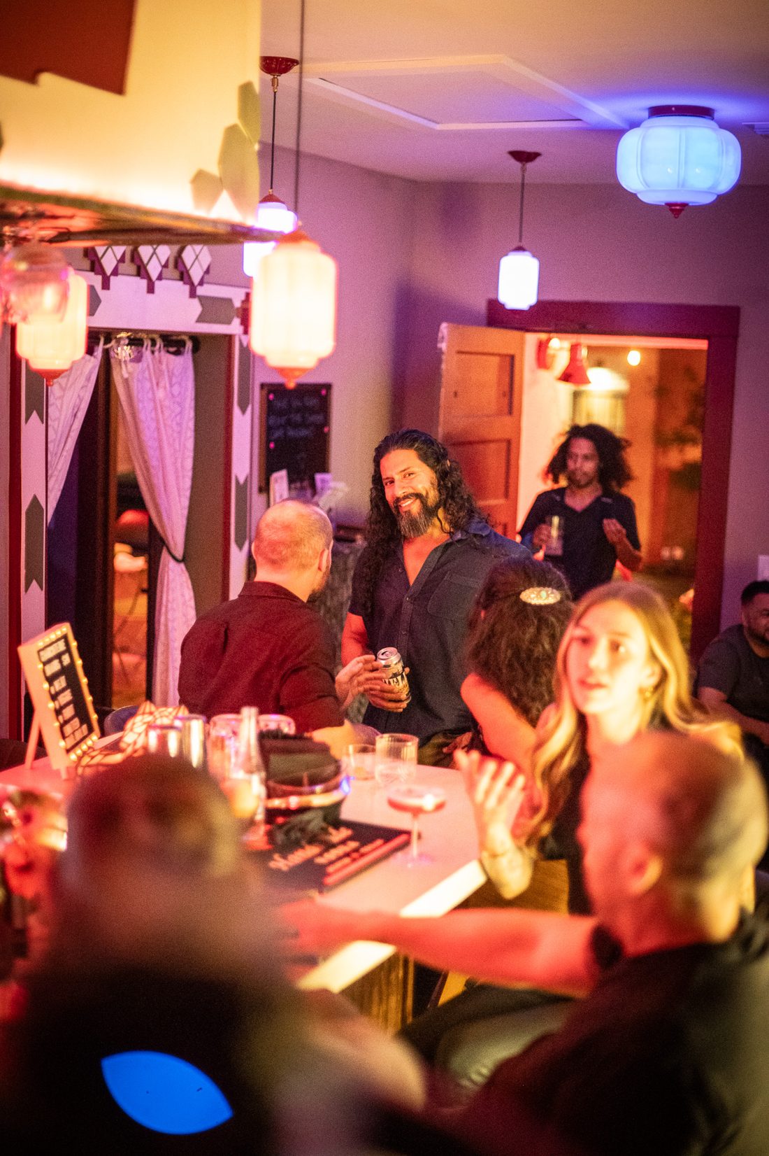 Evening at the bar