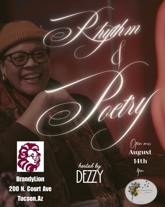 Rhythm and Poetry event poster